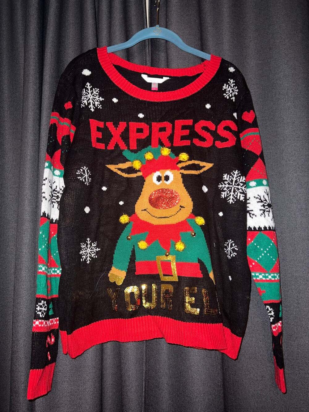 Ugly Christmas Sweater Xmas Size XXL